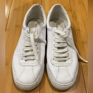 Superga White Sneakers size 7.5